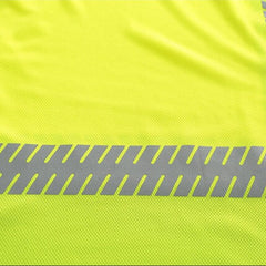 Work Safety T Shirts, Class 3 High Visibility Reflective T-Shirt, Construction Workwear for Men and Women