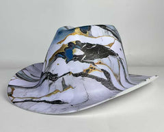 Cowboy-Style Safety Helmet Hard Hat with Chin Strap Meets ANSI-Certified Protection for Work