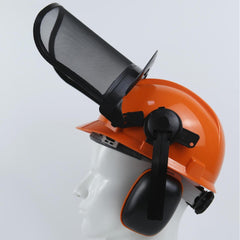 Chainsaw Helmet with Safety Face Shield and Ear Muffs AF-CH08