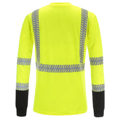 Work Safety T Shirts, Class 3 High Visibility Reflective T-Shirt, Construction Workwear for Men and Women