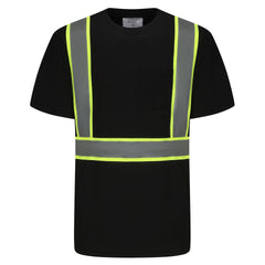 Safety Shirts for Men High Reflective Shirts with Pocket(LOGO PRINTING)