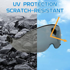 Construction Hard Hat with Visor