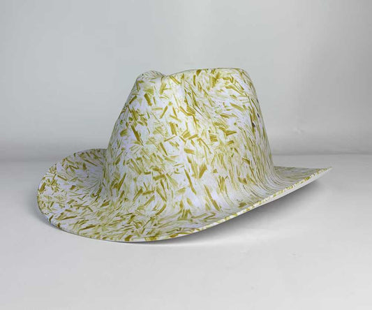 Cowboy-Style Safety Helmet Hard Hat with Chin Strap Meets ANSI-Certified Protection for Work