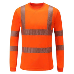 Work Safety T Shirts, Class 3 High Visibility Reflective T-Shirt, Construction Workwear for Men and Women