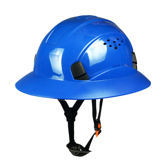 Full Brim Construction ABS Hard Hats OSHA Approved-Cascos De Construccion Hi Vis Hardhats 6-Point Adjustable Ratcheting System for Construction Work