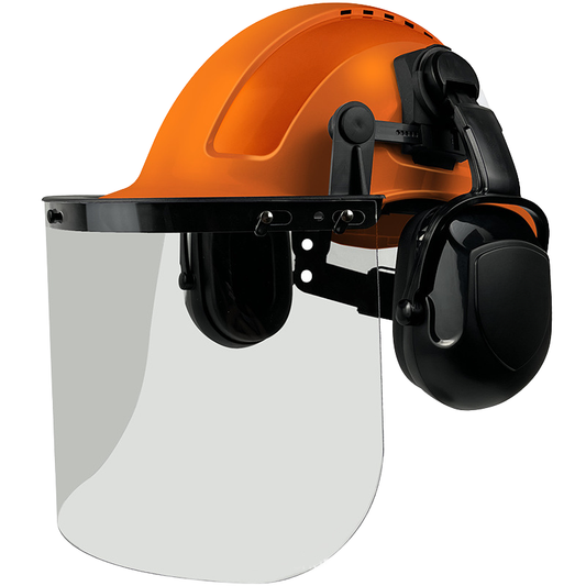 Chainsaw Helmet with Safety Face Shield and Ear Muffs AF-CH09