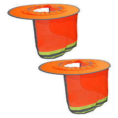 Hard Hat Sun Shade Full Brim Elastic Closure, Hard Hat Accessories with Reflective Stripe High Visibility Neck Protection