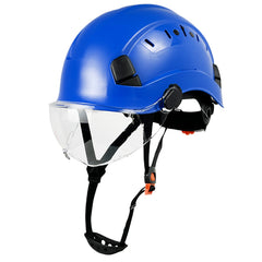 Blue Safety Hard Hat ANSI Z89.1 Approved