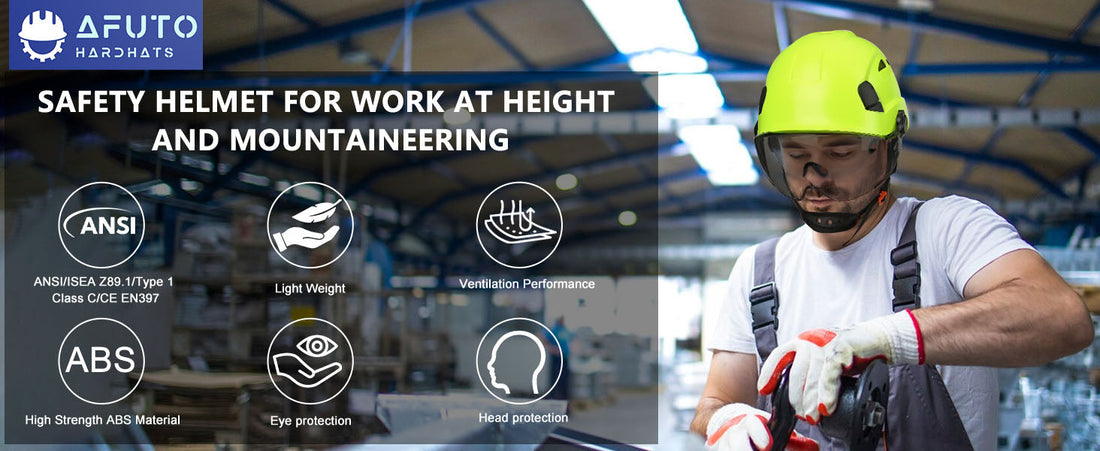 Front brim hard hats