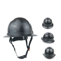 Carbon Fiber Full Brim Hard Hat AF-14CF