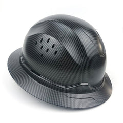 Carbon Fiber Full Brim Hard Hat AF-14CF